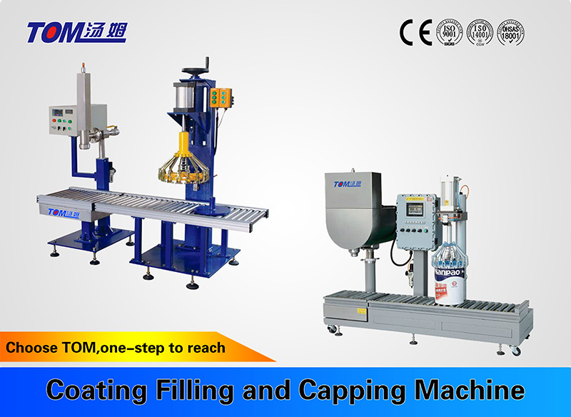 Coating Filling and Capping Machine
