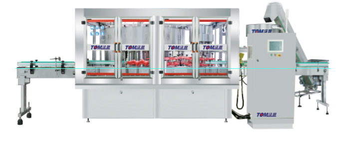 weight filling and capping machine