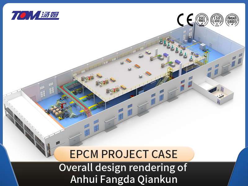 Overall design rendering of Anhui Fangda Qiankun