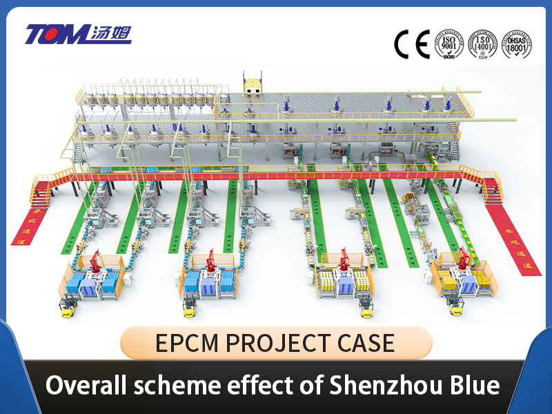 Overall scheme effect of Shenzhou Blue