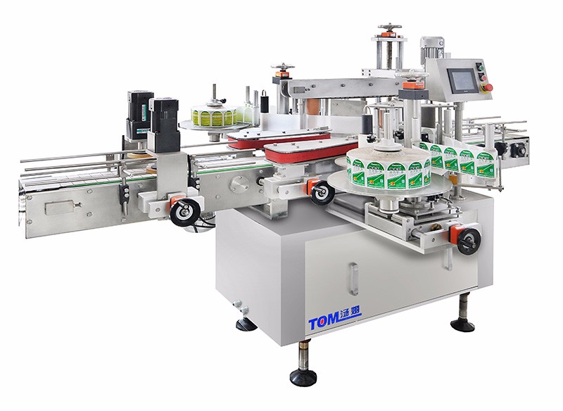 front and back labeling machine
