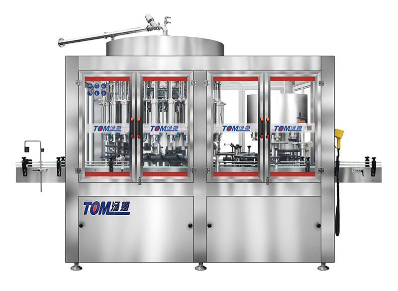 DGP-Z-20-8 rotary piston filling and capping machine