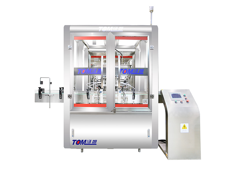 cosmetic cream filling machine picture