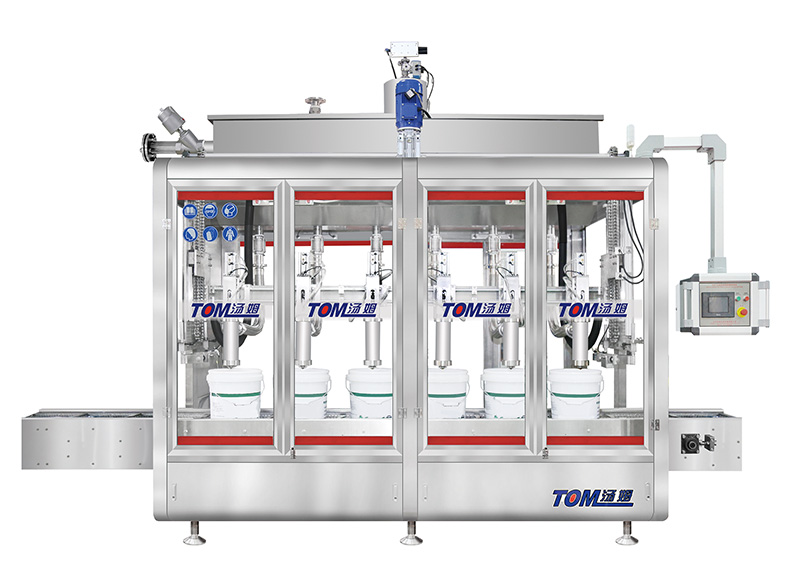 Abfüllmaschine für ätzende Flüssigkeiten (1-10 kg)