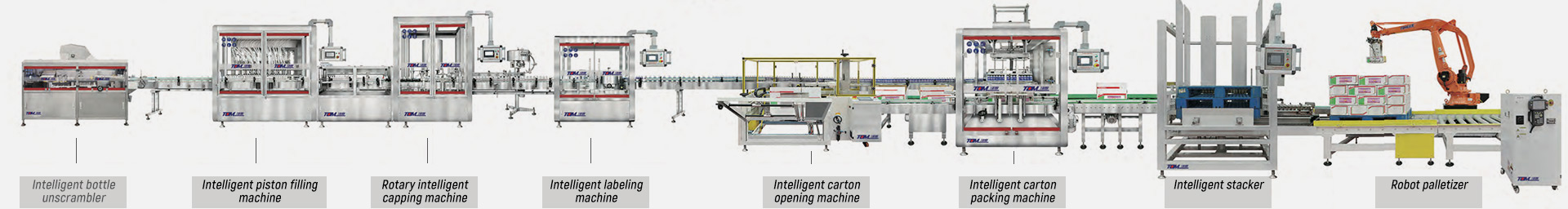 農薬充填ライン